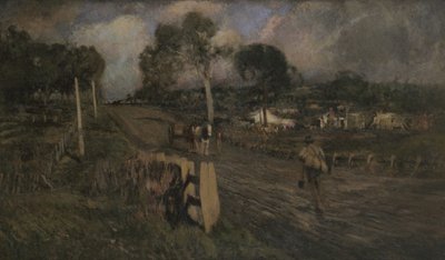 Nearing the Township by Walter Withers